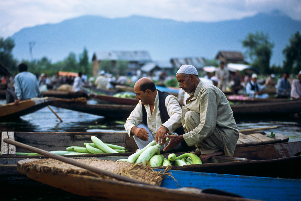 Marché flottant